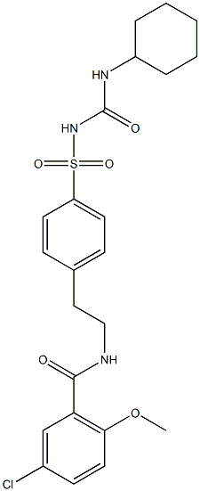 Glyburide IMpurity D Struktur