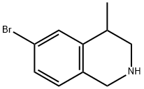 6-broMo-4-Methyl-1,2,3,4-tetrahydroisoquinoline Struktur