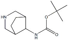 tert-butyl 3-azabicyclo[3.2.1]octan-8-ylcarbaMate Struktur