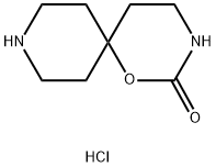 1-Oxa-3,9-diazaspiro[5.5]undecan-2-one hydrochloride Struktur