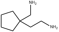 2-[1-(aMinoMethyl)cyclopentyl]ethanaMine Struktur