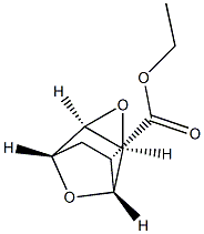 (1S,2R,4S,5R,6S)-3,8-Dioxatricyclo[3.2.1.02,4]octane-6-carboxylic Acid Ethyl Ester Struktur