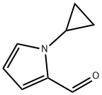 1-Cyclopropyl-1H-pyrrole-2-carbaldehyde Struktur