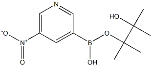 5-Nitropyridin-3-boronic acid pinacol ester Struktur