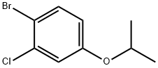 1-BroMo-2-chloro-4-isopropoxy-benzene Struktur