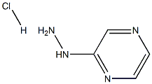 Pyrazin-2-yl-hydrazine hydrochloride Struktur