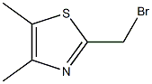 2-(BroMoMethyl)-4,5-diMethylthiazole Struktur