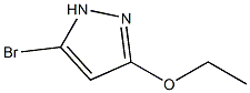 5-BroMo-3-ethoxy-1H-pyrazole Struktur