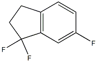 1,1,6-Trifluoroindan Struktur