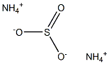 AMMONIUM SULFITE (35% SOLUTION IN WATER) Struktur