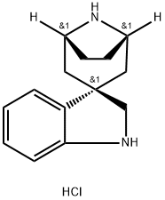 (1R,3r,5S)-8-azaspiro[bicyclo[3.2.1]octane-3,3'-indoline] dihydrochloride Struktur