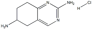 5,6,7,8-Tetrahydro-quinazoline-2,6-diaMine hydrochloride Struktur