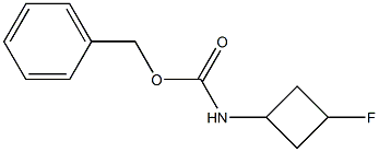 benzyl 3-fluorocyclobutylcarbaMate Struktur