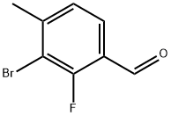 3-BroMo-2-fluoro-4-Methylbenzaldehyde Struktur