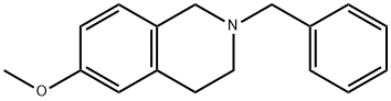 2-benzyl-6-Methoxy-1,2,3,4-tetrahydroisoquinoline Struktur