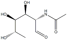 N-Acetyl-L-fucosamine Struktur