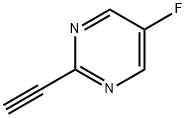 2-Ethynyl-5-fluoro-pyriMidine Struktur