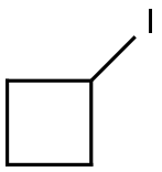 iodocyclobutane Struktur