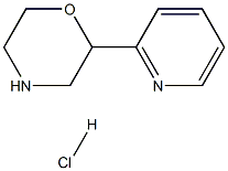 2-(pyridin-2-yl)Morpholine hydrochloride Struktur