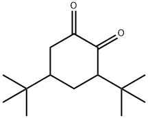 3,5-Di-tert-butylcyclohexane-1,2-dione Struktur