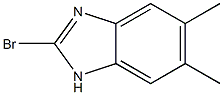 2-broMo-5,6-diMethyl-1H-benzo[d]iMidazole Struktur