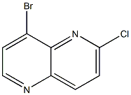 8-broMo-2-chloro-1,5-naphthyridine Struktur