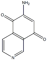 6-aMinoisoquinoline-5,8-dione Struktur