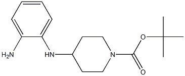 4-(2-AMino-phenylaMino)-piperidine-1-carboxylic acid tert-butyl ester Struktur