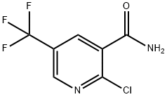 2-chloro-5-(trifluoroMethyl)nicotinaMide Struktur