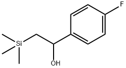 1-(4-fluorophenyl)-2-(triMethylsilyl)ethanol Struktur