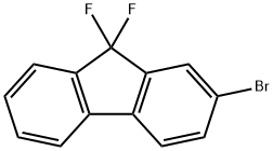 2-broMo-9,9-difluoro-9H-fluorene Struktur