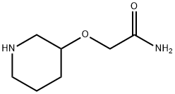 2-(piperidin-3-yloxy)acetamide Struktur