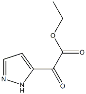 ethyl 2-oxo-2-(1H-pyrazol-5-yl)acetate Struktur