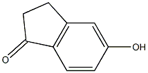 5-hydroxy-2,3-dihydro-1H-inden-1-one Struktur