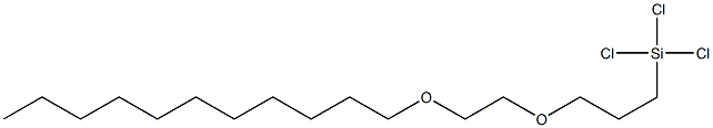 4,7-DIOXAOCTADECYLTRICHLOROSILANE, 95% Struktur