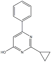 2-Cyclopropyl-6-phenylpyriMidin-4-ol Struktur