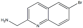 (6-BroMoquinolin-2-yl)MethanaMine Struktur