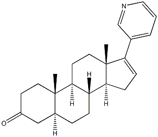 5a-17-(3-Pyridyl)-16-androstene-3-one