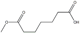 7-Methoxy-7-oxoheptanoic acid Struktur