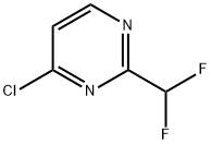 4-chloro-2-(difluoroMethyl)pyriMidine Struktur