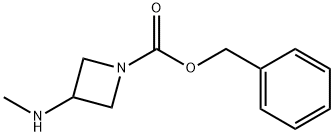 benzyl 3-(MethylaMino)azetidine-1-carboxylate Struktur