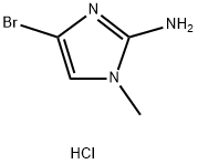 4-BroMo-1-Methyl-1H-iMidazol-2-aMine hydrochloride Struktur