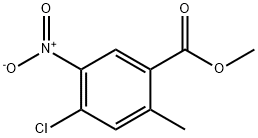 Methyl 4-chloro-2-Methyl-5-nitrobenzoate Struktur