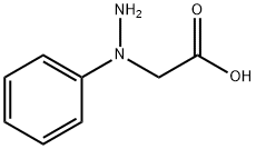 2-(1-phenylhydrazinyl)acetic acid Struktur