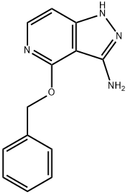 4-(benzyloxy)-1H-pyrazolo[4,3-c]pyridin-3-aMine Struktur