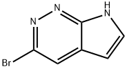 3-broMo-7H-pyrrolo[2,3-c]pyridazine Struktur