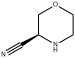 (S)-3-cyanoMorpholine Struktur