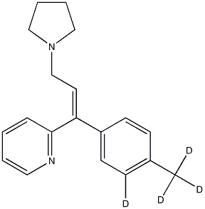 Triprolidine-d4 Struktur