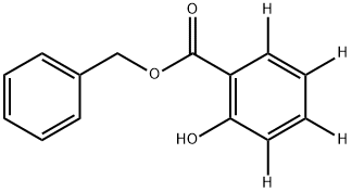 Benzyl Salicylate-d4 Struktur