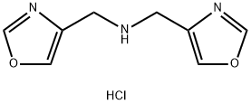 Bis(oxazol-4-ylMethyl)aMine hydrochloride Struktur